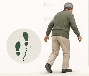 3단계 균형 흔들림 · 넘어짐