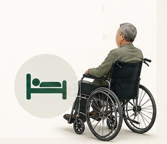 5단계 휠체어 · 침상 생활